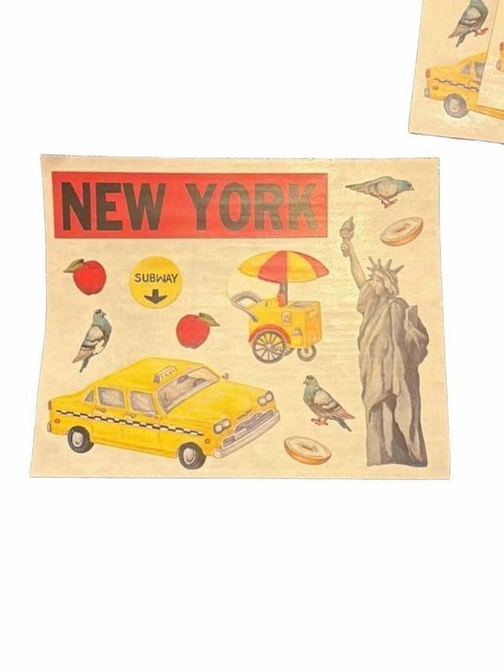 Creative Memories New York City Sightseeing Stickers Set